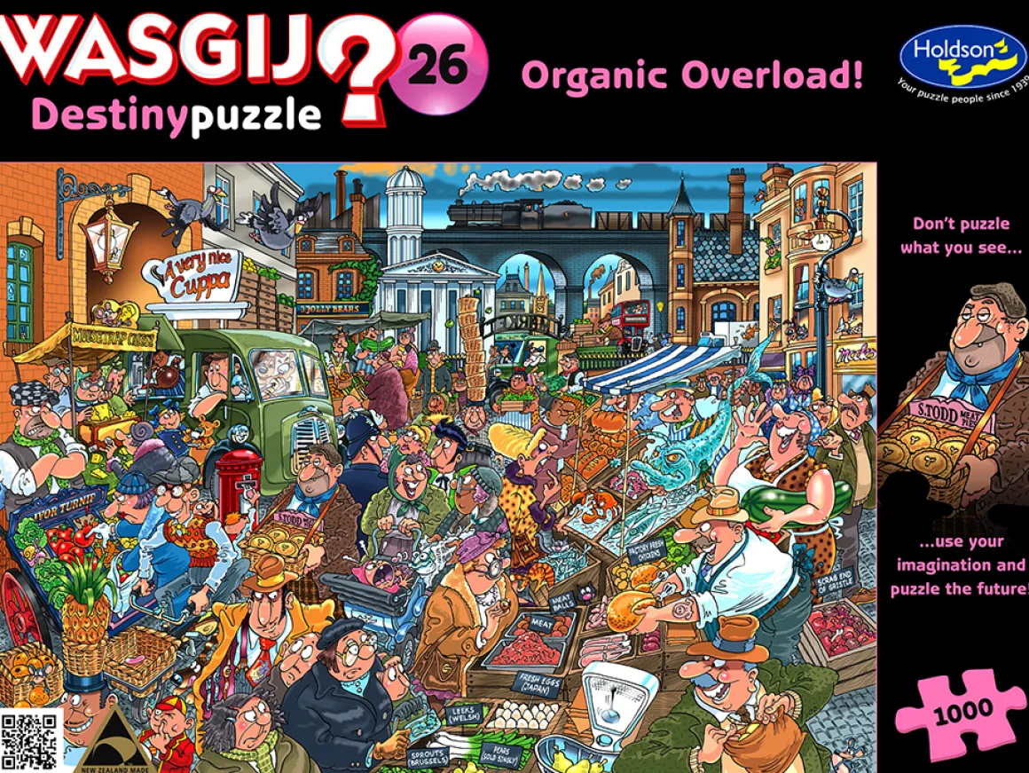 Holdson – Wasgij Destiny 26 – Organic Overload 1000 Piece Puzzle