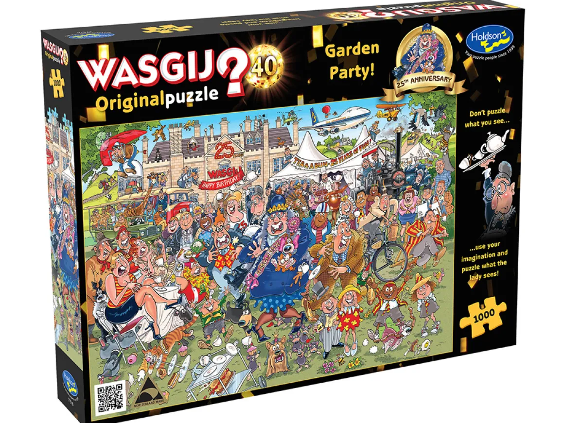 Holdson – Wasgij Original 40 Garden Party 1000 Piece Puzzle