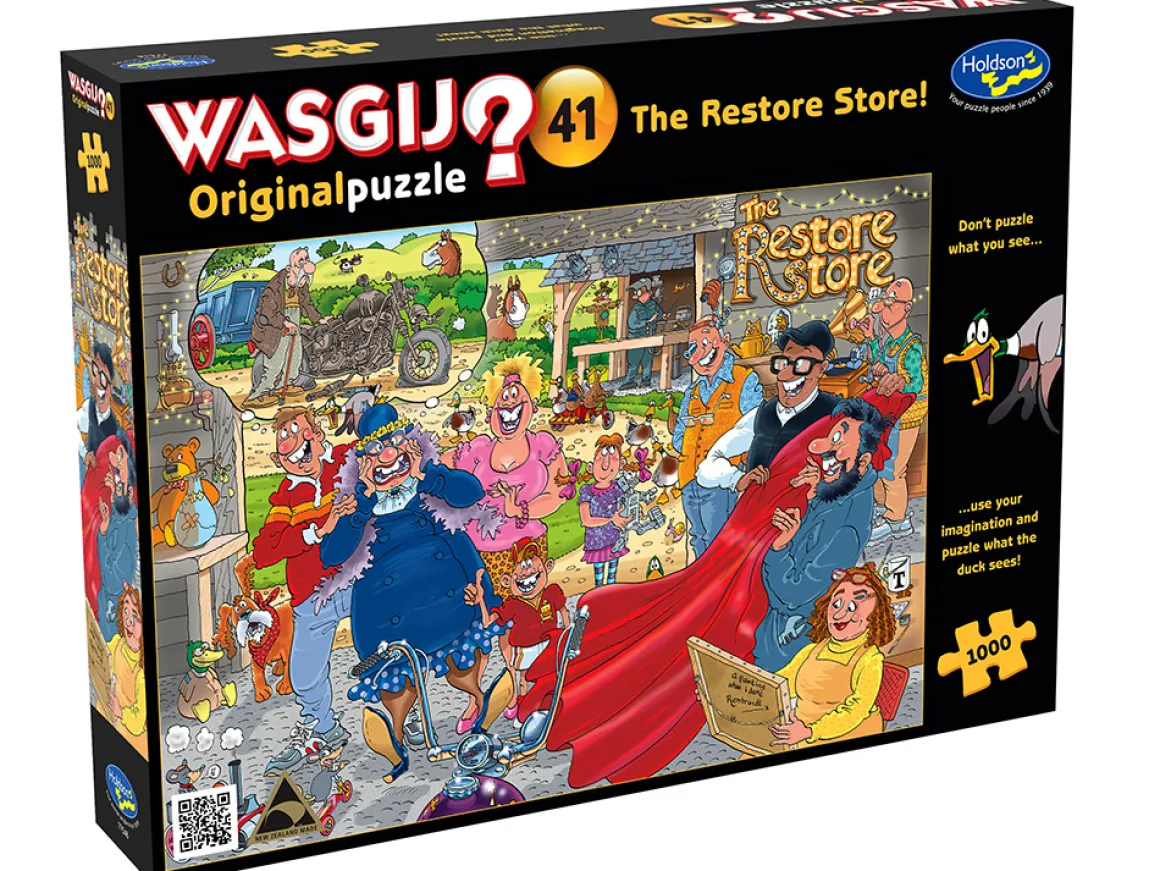 Holdson – Wasgij Original 41 – The Restore Store 1000 Piece Puzzle