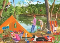 Holdson – Weekend Away – Lakeside Camping 1000 Piece Puzzle