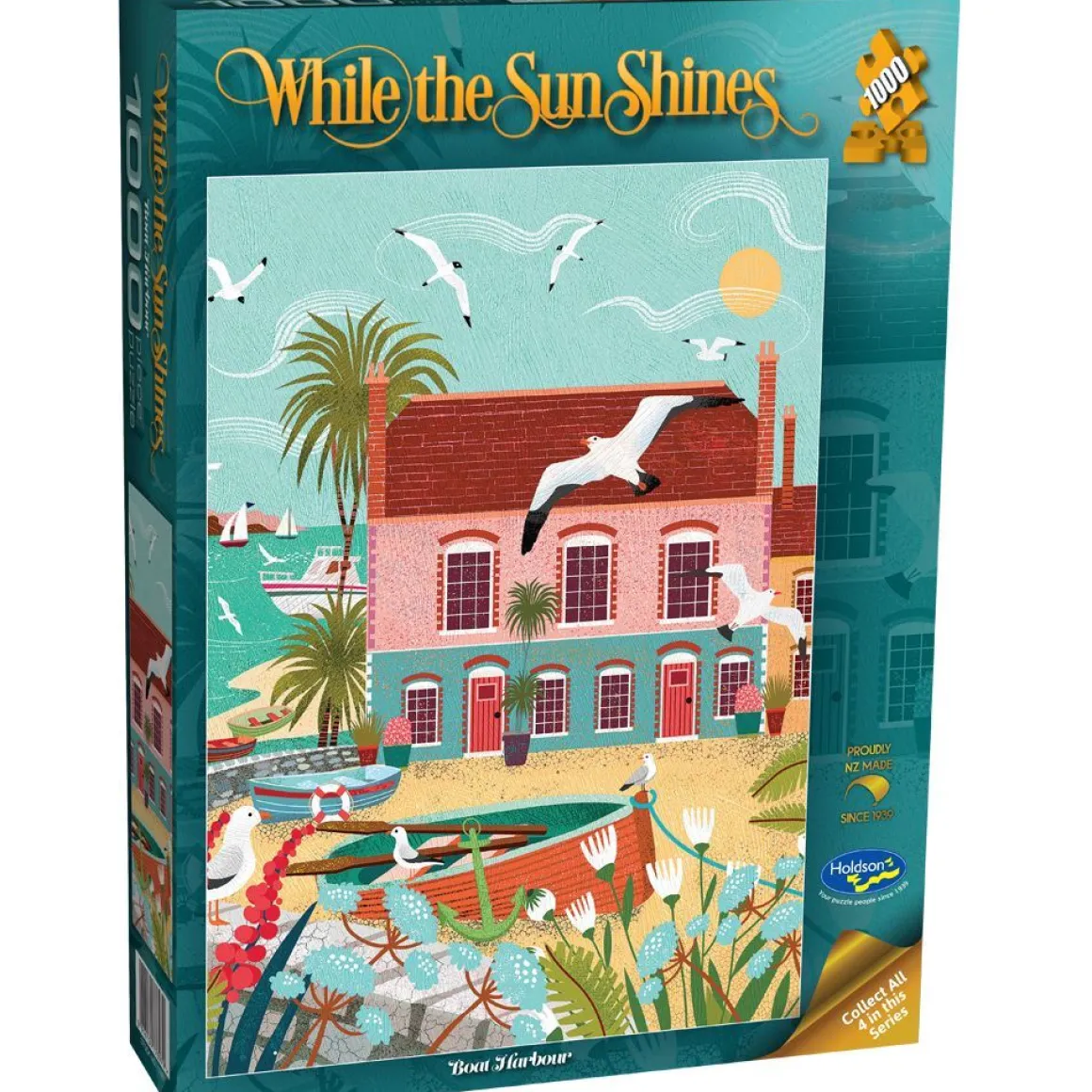 Holdson – While the Sun Shines – Boat Harbour 1000 Piece Puzzle