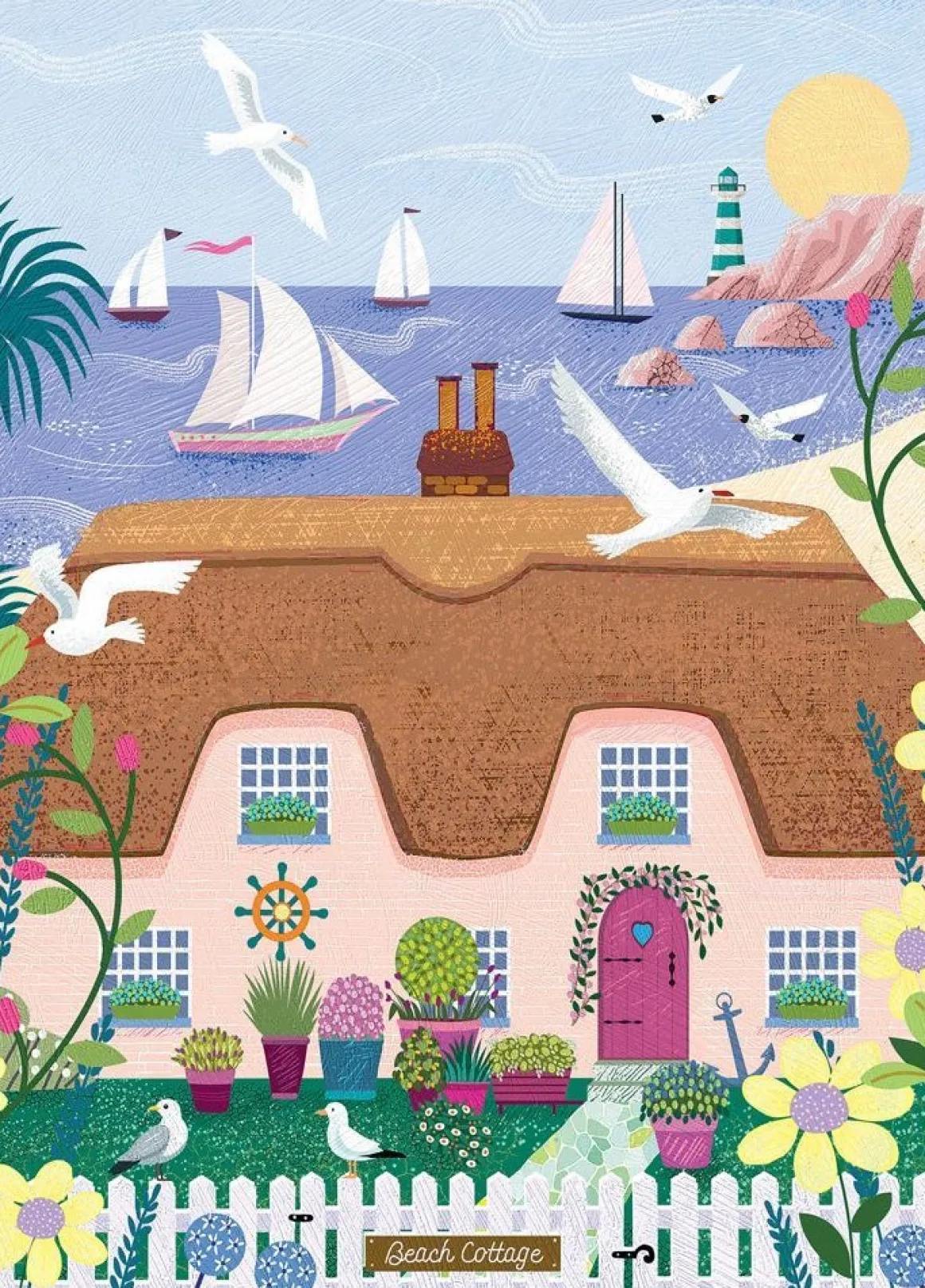 Holdson – While the Sun Shines – Beach Cottage 1000 Piece Puzzle