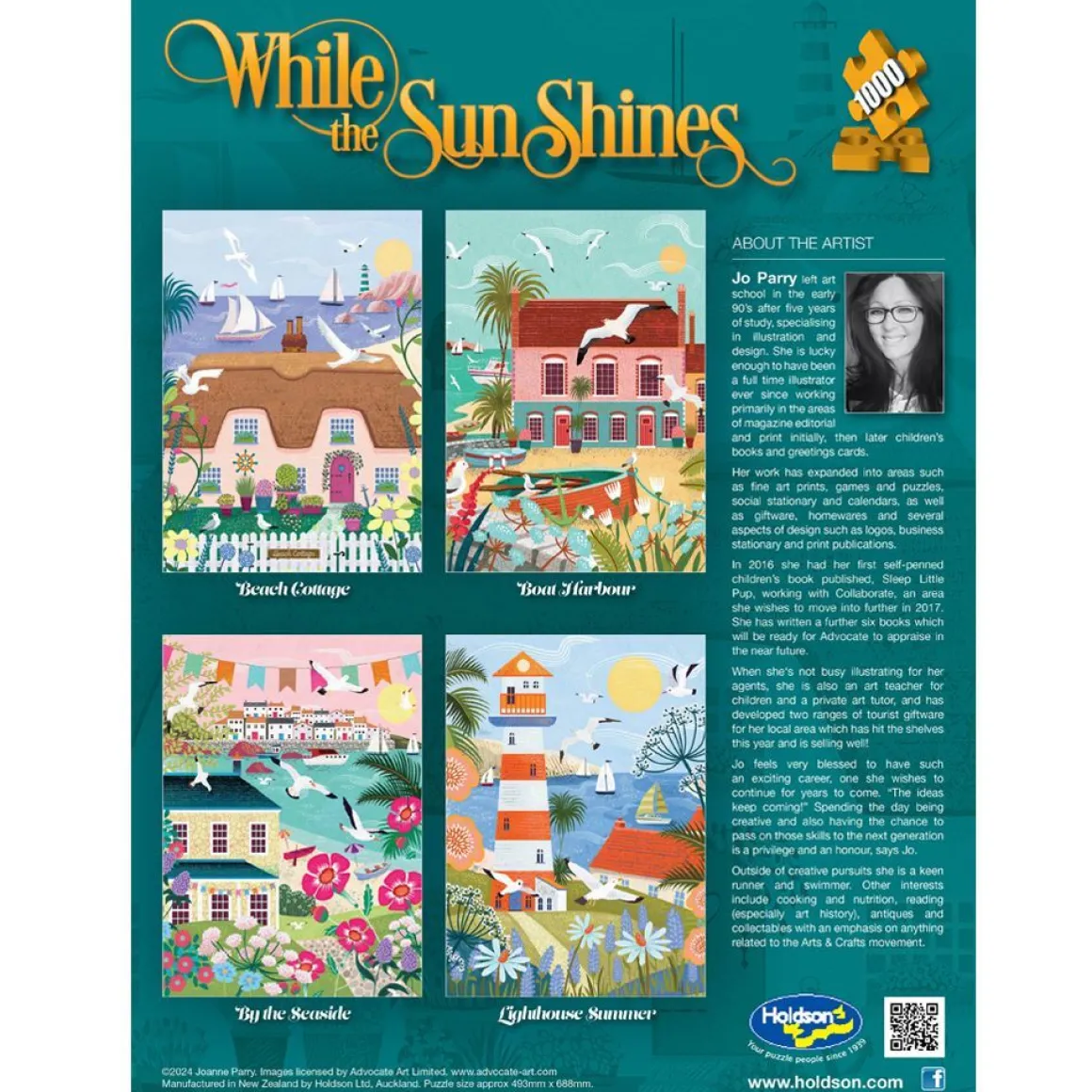 Holdson – While the Sun Shines – By the Seaside 1000 Piece Puzzle