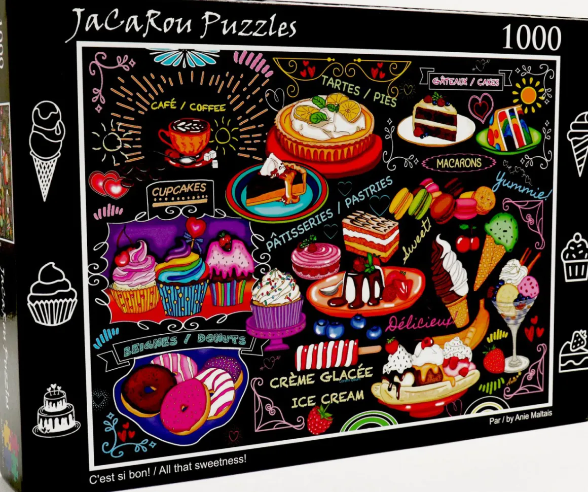 JaCaRou – All that Sweetness 1000 Piece Puzzle