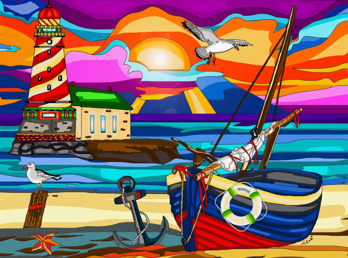 JaCaRou – Far Away Lighthouse 1000 Piece Puzzle