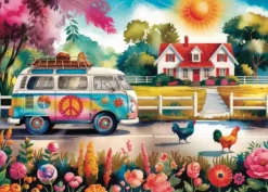 Jacarou – Fields of Freedom 1000 Piece Puzzle