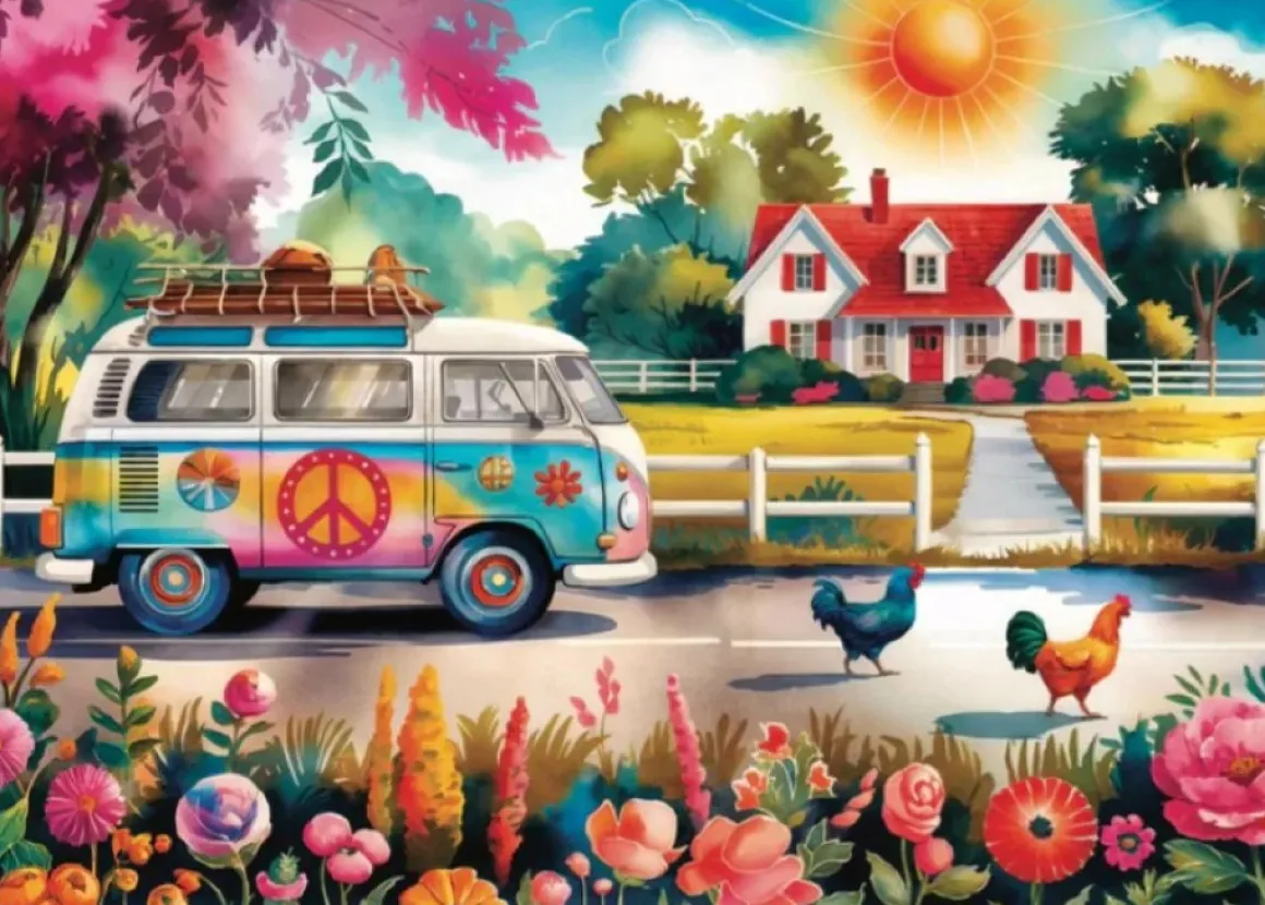 Jacarou – Fields of Freedom 1000 Piece Puzzle