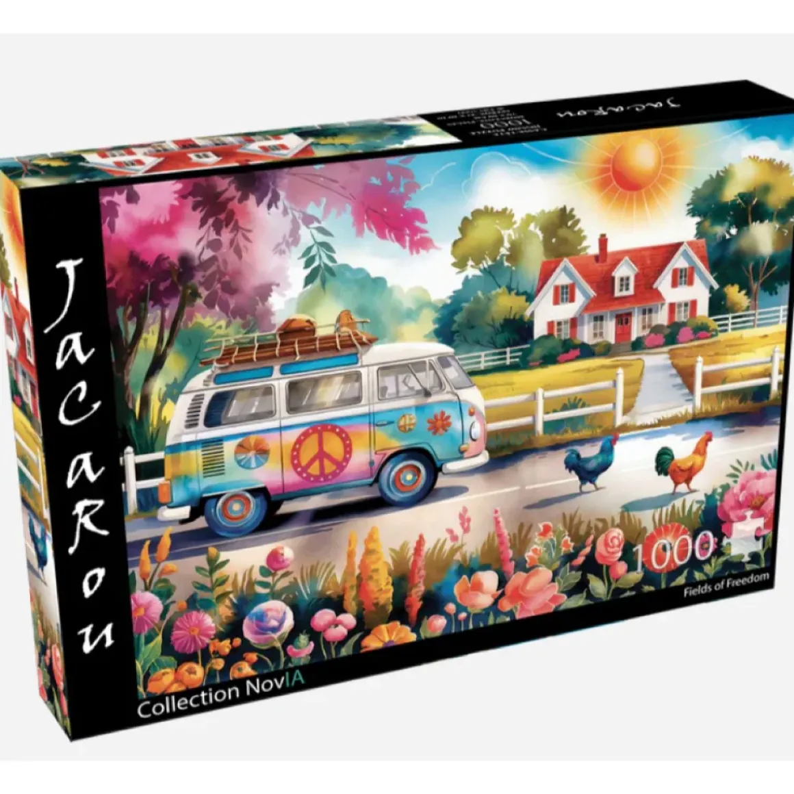 Jacarou – Fields of Freedom 1000 Piece Puzzle