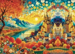 Jacarou – Golden Horizons 1000 Piece Puzzle