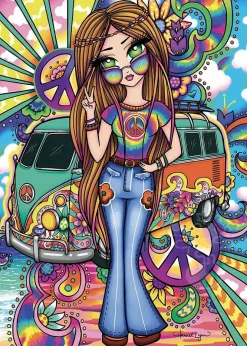 JaCaRou – Groovy Girl 1000 Piece Puzzle
