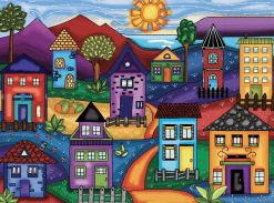 JaCaRou – Houses in the Valley 1000 Piece Puzzle