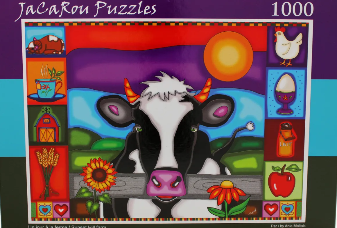 JaCaRou – Sunset Hill Farm 1000 Piece Puzzle