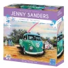 Jenny Sanders – Green Kombi Ute 1000 Piece Jigsaw Puzzle – Blue Opal