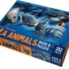 Lake Press – Garry Fleming – Sea Animals Book and 252 Piece Puzzle Set