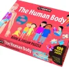 Lake Press – The Human Body Fun Facts Book and 100 Piece Puzzle Set