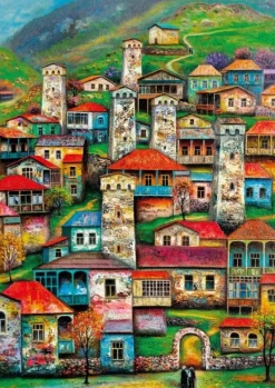 Magnolia – Beautiful Village 1000 Piece Puzzle