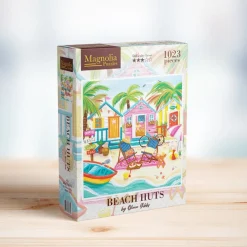 Magnolia – Olivia Gibbs – Beach Huts 1000 Piece Puzzle
