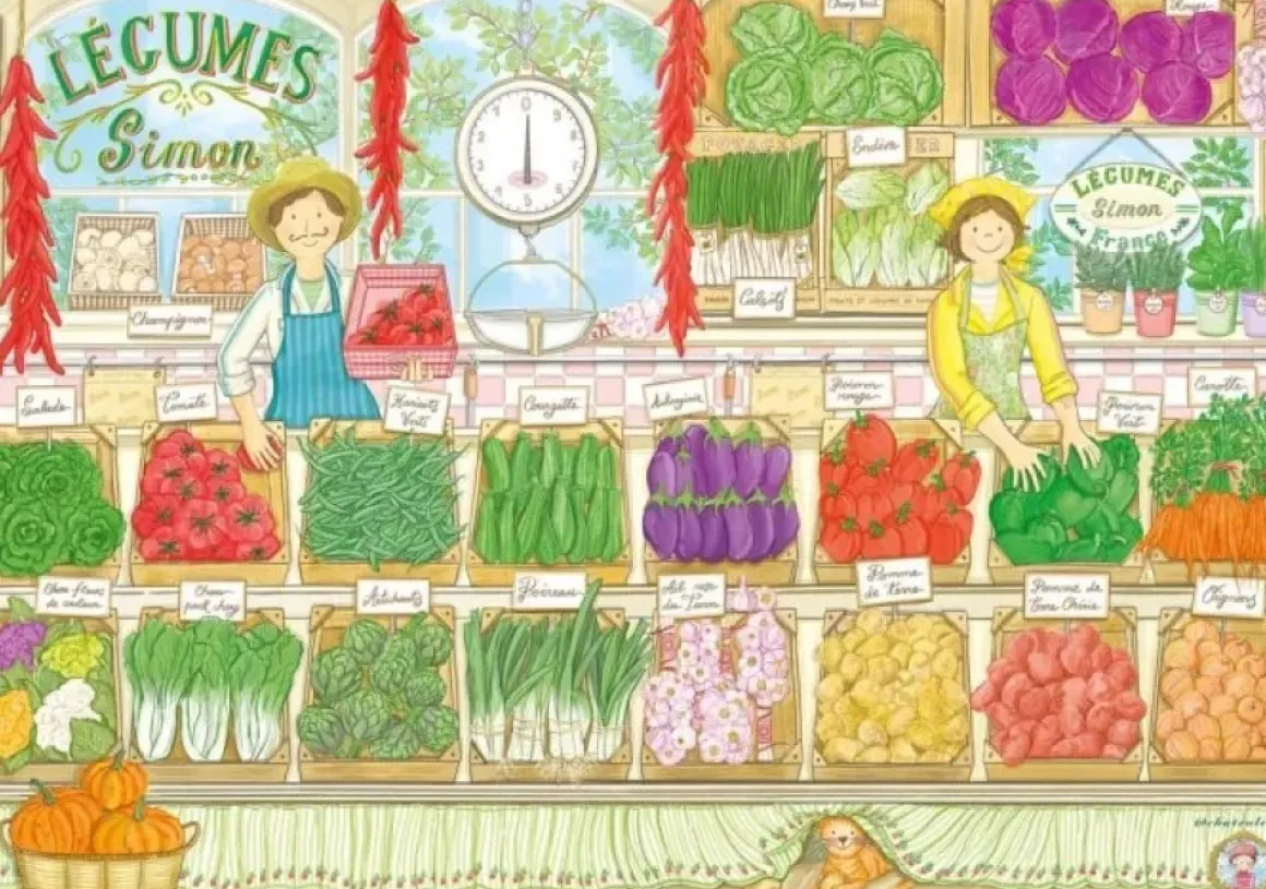 Magnolia – Simon’s Greengrocer 1000 Piece Puzzle