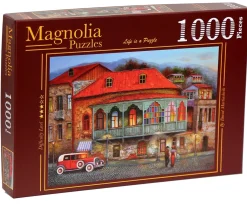 Magnolia – The Street of Old Tbilisi 1000 Piece Puzzle