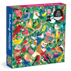 Mudpuppy – Birding Around 500 Piece Puzzle