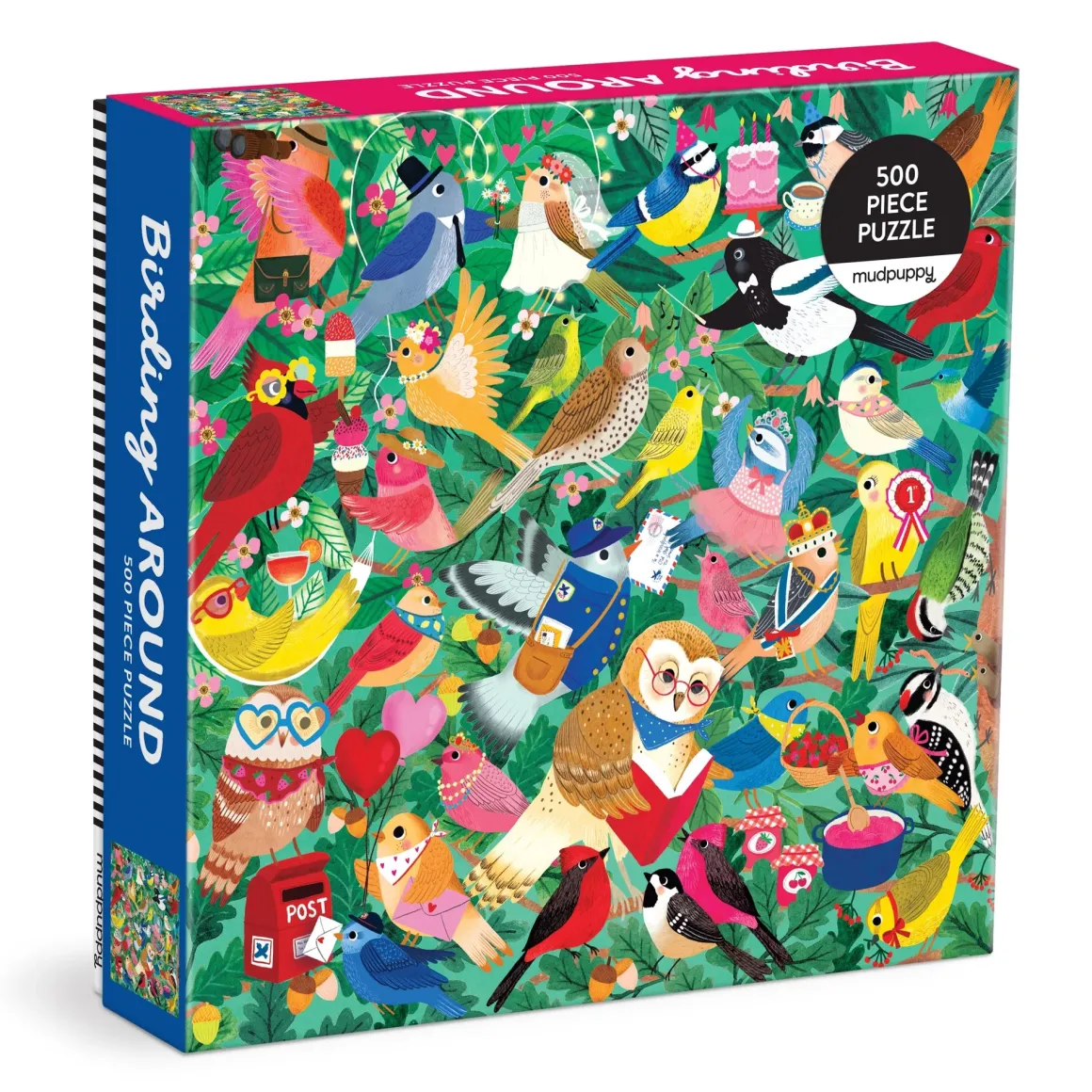 Mudpuppy – Birding Around 500 Piece Puzzle
