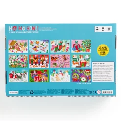 Mudpuppy – Ho Ho Howl Countdown Puzzle Set