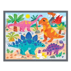 Mudpuppy – Mighty Dinosaurs 12 Piece Pouch Puzzle