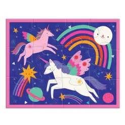 Mudpuppy – Unicorn Magic 12 Piece Pouch Puzzle