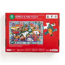 Mudpuppy Search & Find – Christmas Market 64 Piece Puzzle