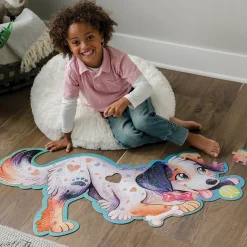 Peaceable Kingdom – Puppy 43 Piece Floor Puzzle