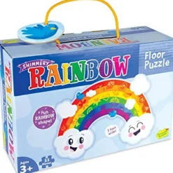 Peaceable Kingdom – Rainbow 35 Piece Floor Puzzle – **DAMAGED BOX**