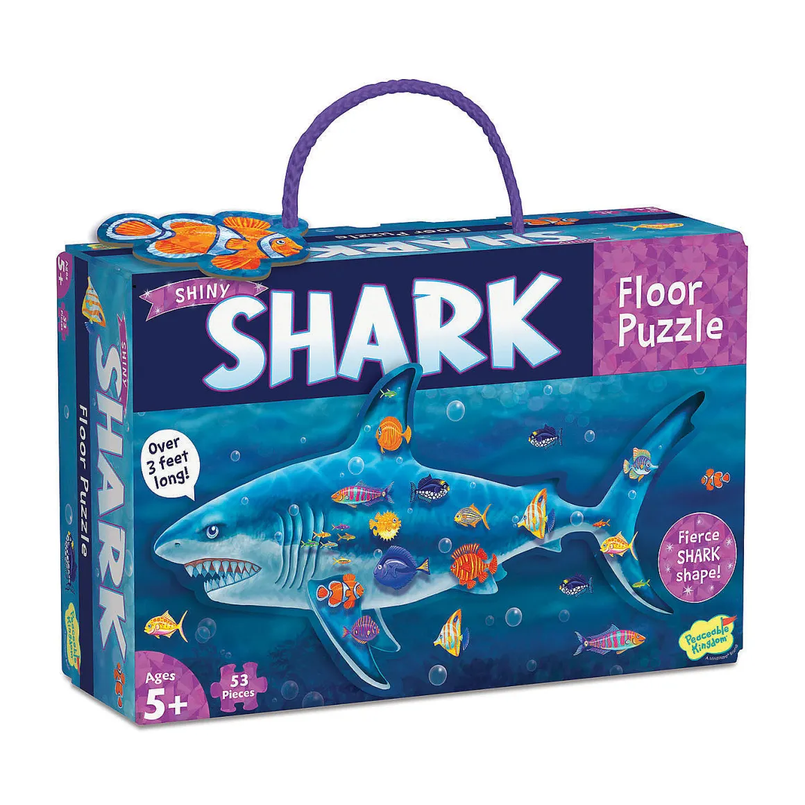 Peaceable Kingdom – Shark 53 Piece Floor Puzzle