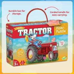Peaceable Kingdom – Tractor 47 Piece Floor Puzzle