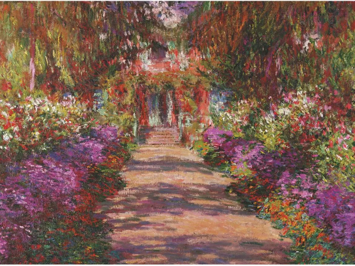 Piatnik – Monet – Path in Monet’s Garden 1000 Piece Puzzle