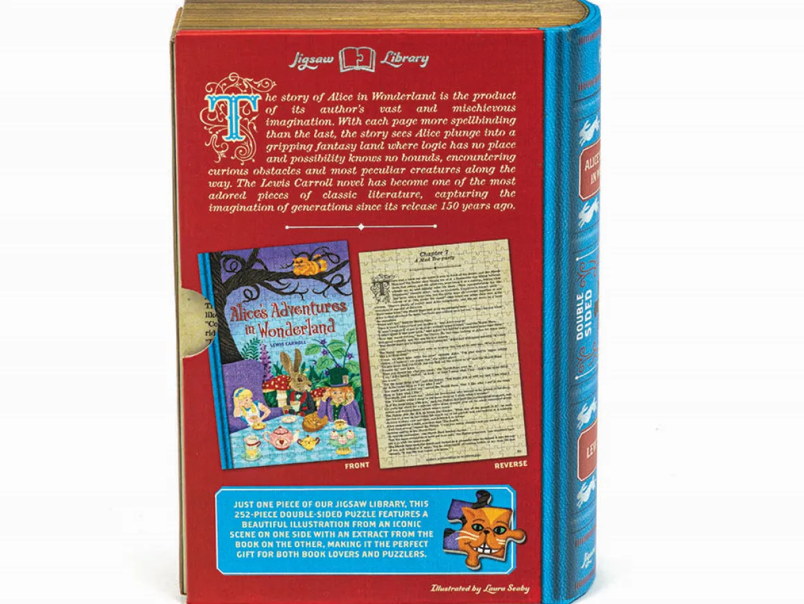 Professor Puzzle – Alice’s Adventures in Wonderland 252 Piece Double Sided Puzzle