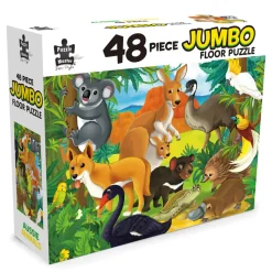 Puzzle Master – Aussie Animals 48 Piece Jumbo Floor Puzzle