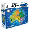 Puzzle Master – Australian Map 48 Piece Jumbo Floor Puzzle