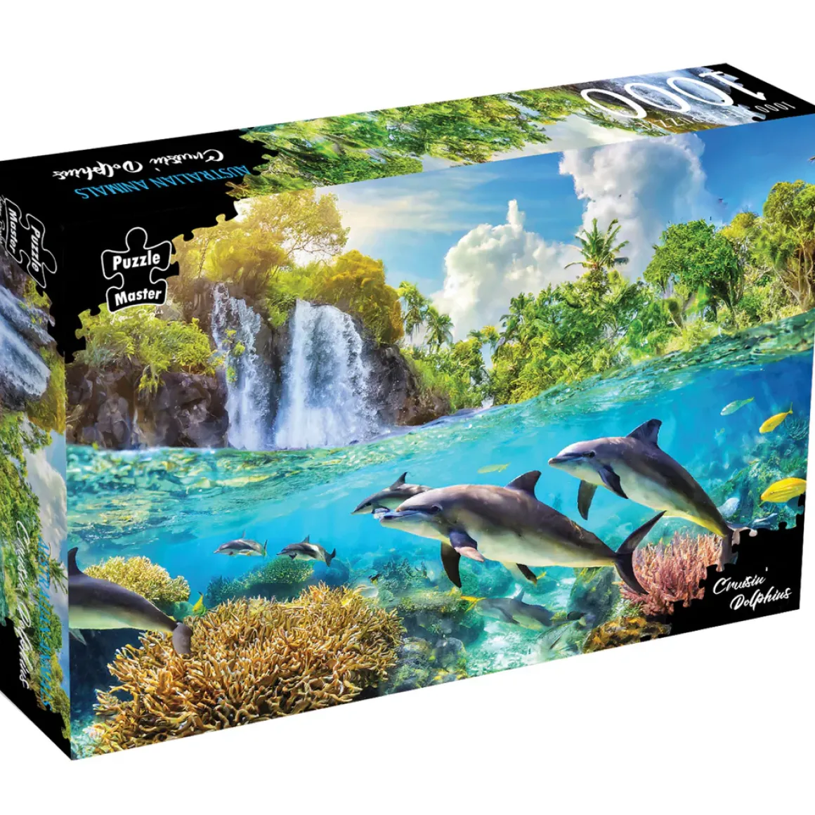Puzzle Master – Cruisin’ Dolphins 1000 Piece Puzzle