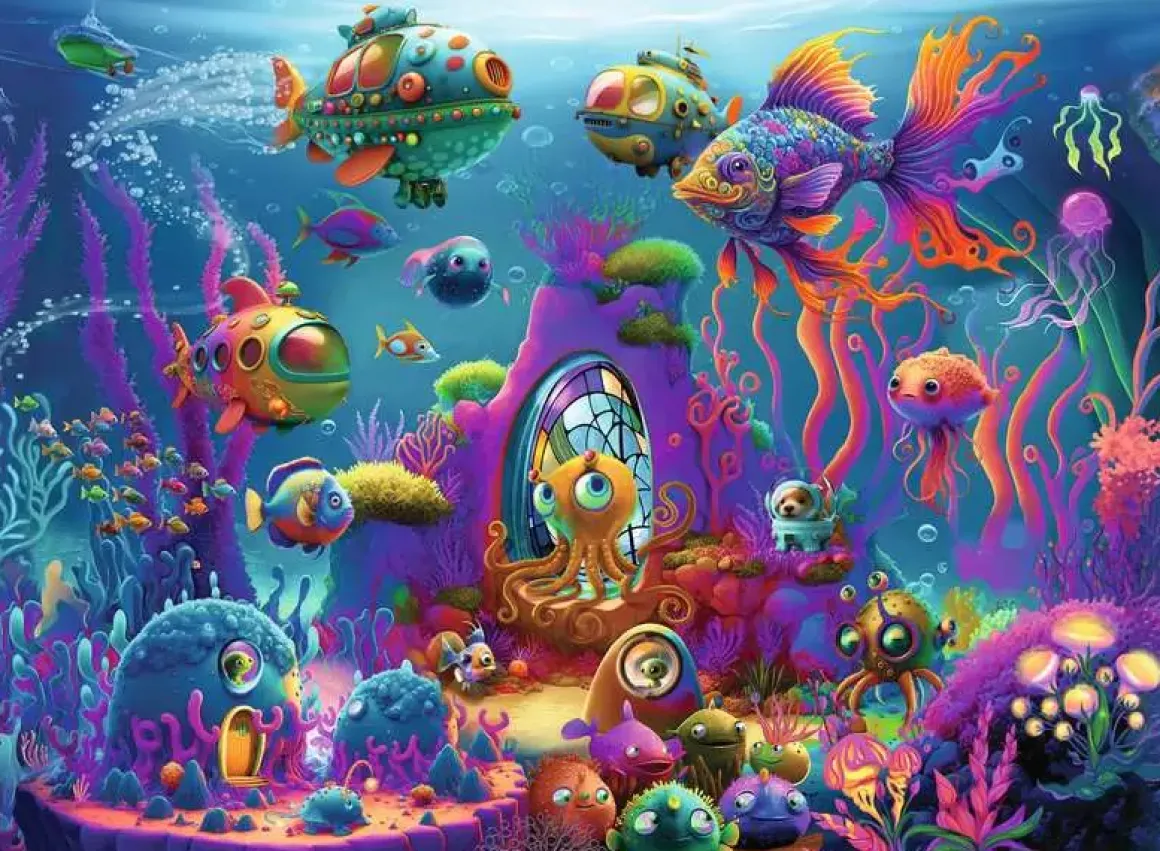 Ravensburger – Alien Ocean 150 Piece Puzzle