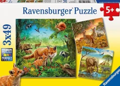 Ravensburger – Animals of the Earth 3 x 49 Piece Puzzle