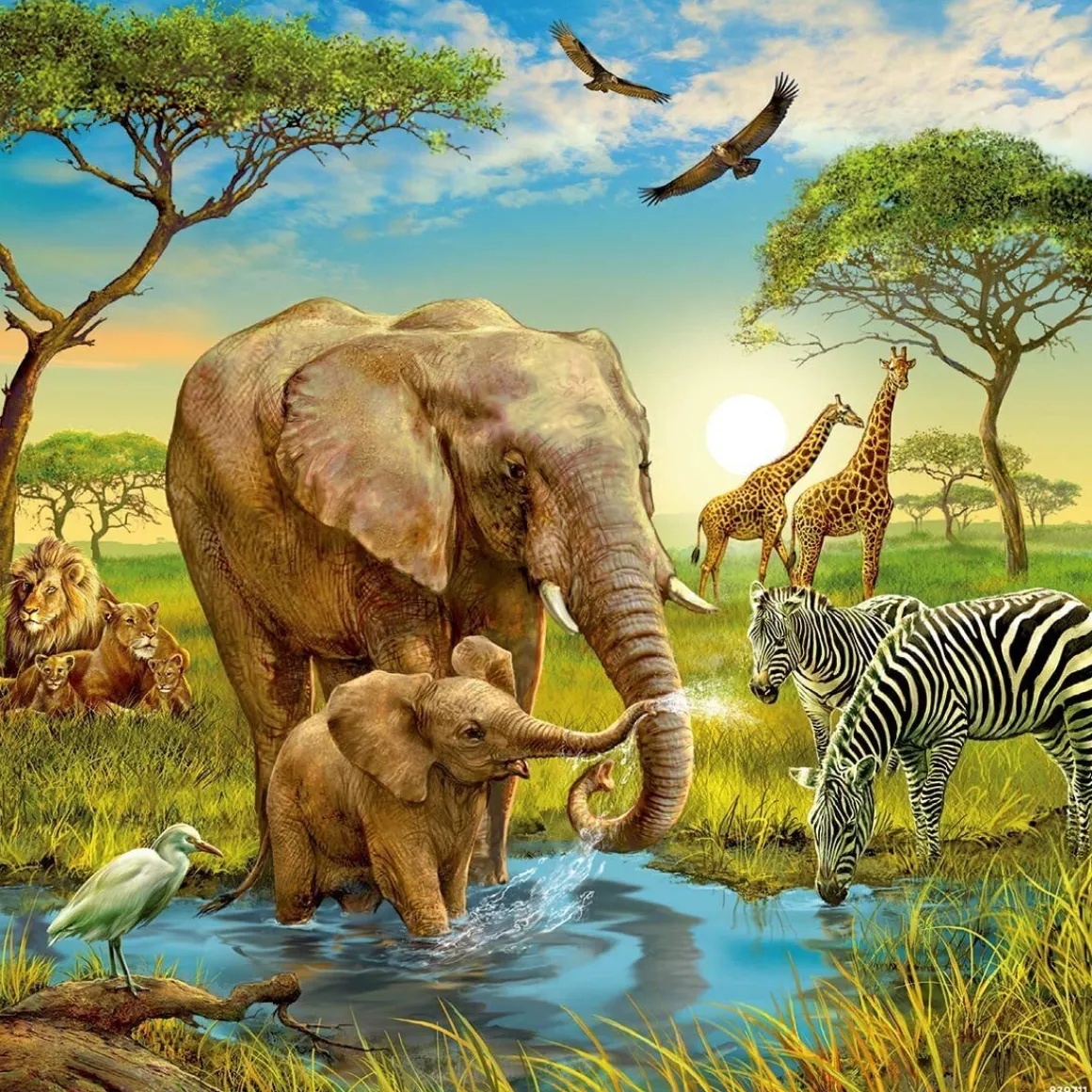 Ravensburger – Animals of the Earth 3 x 49 Piece Puzzle