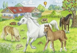 Ravensburger – At the Stables 2 X 24 Piece Jigsaw Puzzle