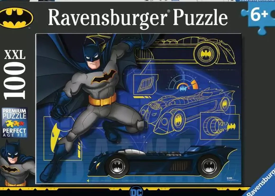 Ravensburger – Batman B, Batmobile 100 Piece Puzzle