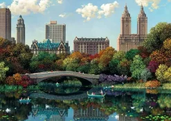 Ravensburger – Central Park Bow Bridge 1000 Piece Puzzle