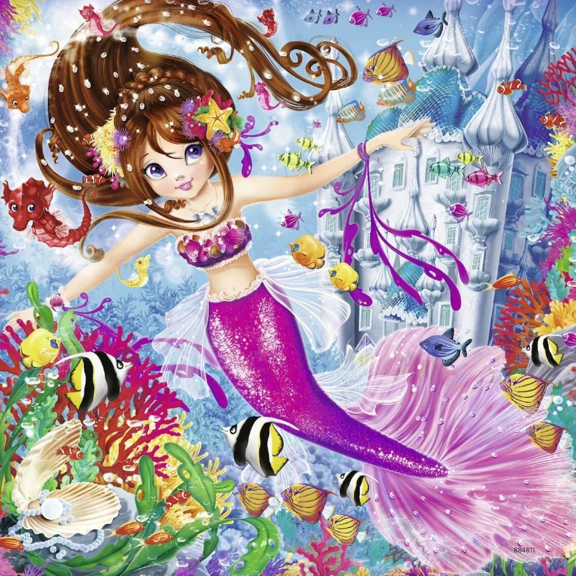 Ravensburger – Charming Mermaids 3 x 49 Piece Puzzle