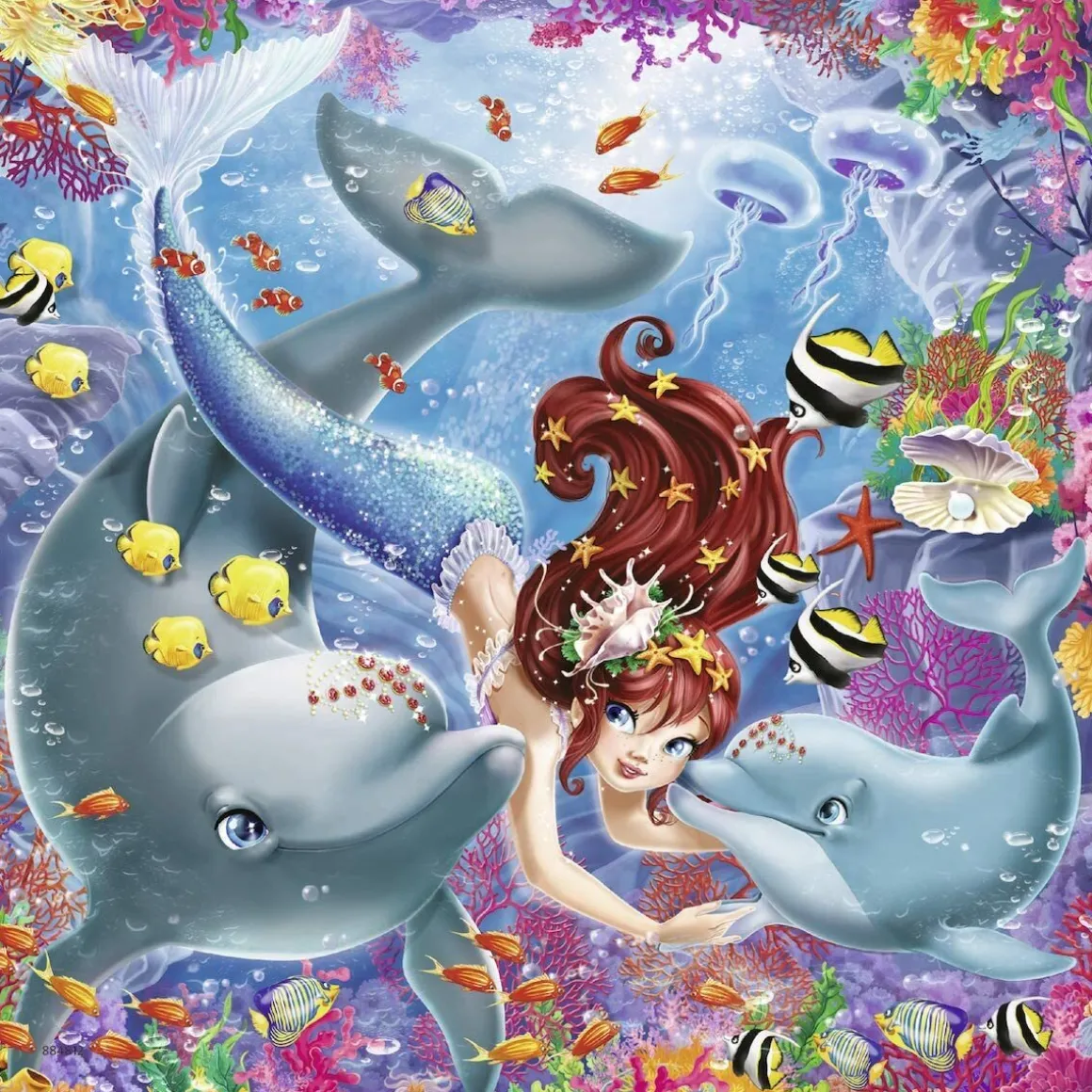 Ravensburger – Charming Mermaids 3 x 49 Piece Puzzle
