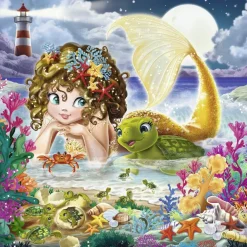 Ravensburger – Charming Mermaids 3 x 49 Piece Puzzle