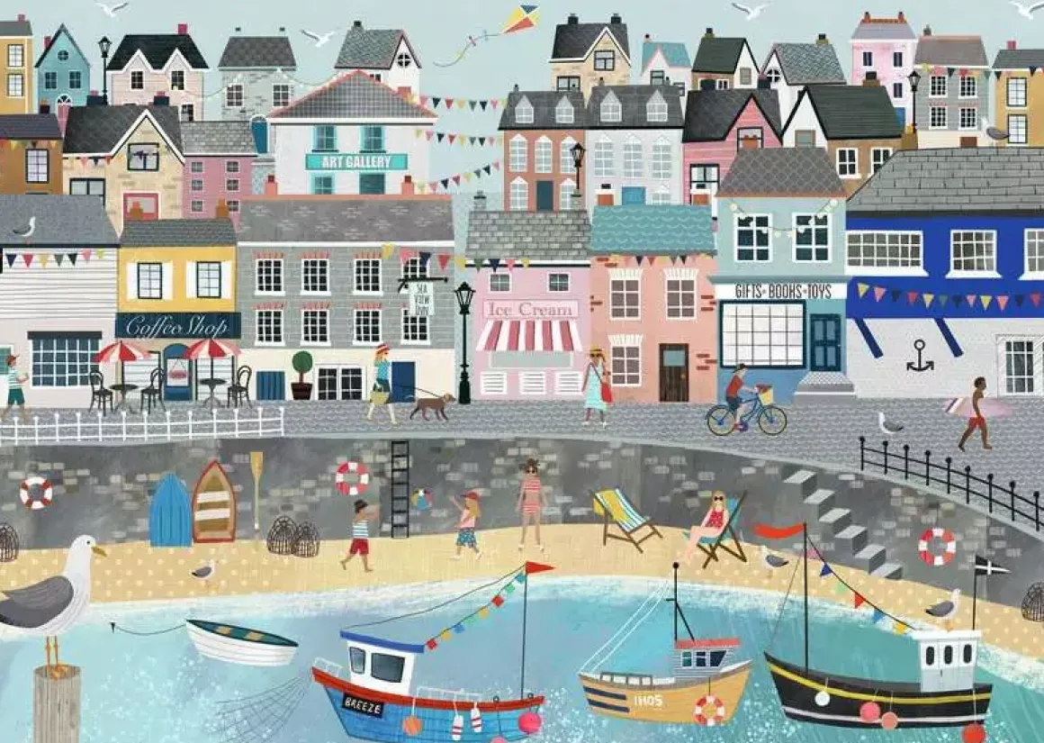 Ravensburger – Coastal Harbour 1000 Piece Puzzle