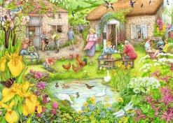 Ravensburger – Cosy Cafe No 3, Valley Farm Cafe 1000 Piece Puzzle