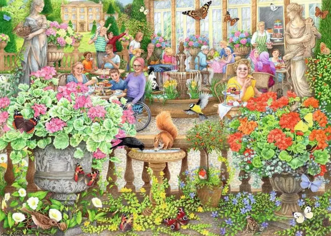 Ravensburger – Cosy Cafe No 2 – The Orangery 1000 Piece Puzzle